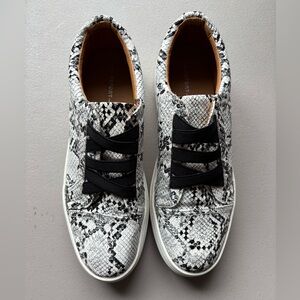 Report Rowdy Faux Snakeskin Slip On Women’s Comfort Sneakers